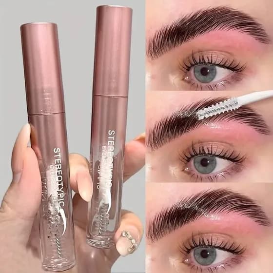 Gel Transparente 3d Para Modelar Sobrancelhas E Cílios Água