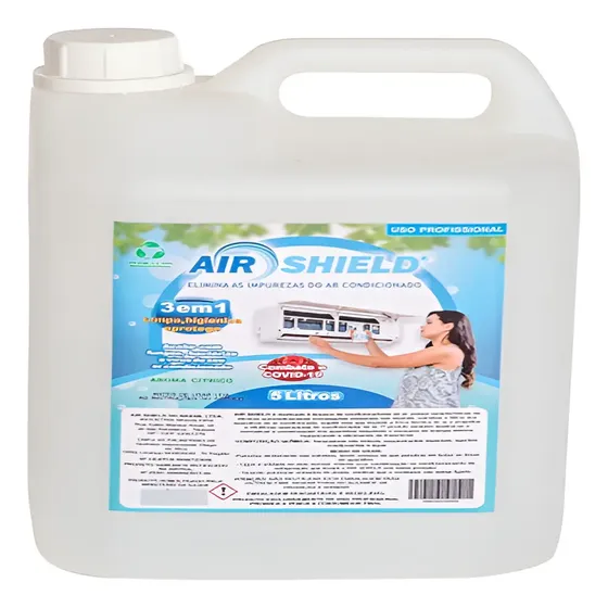 Limpador Desinfetante Air Shield Cítrico Galão 5L Multiuso