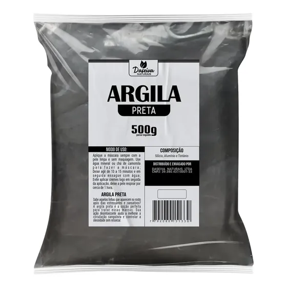 Máscara Facial Daseiva Argilas Naturais 500g Skincare