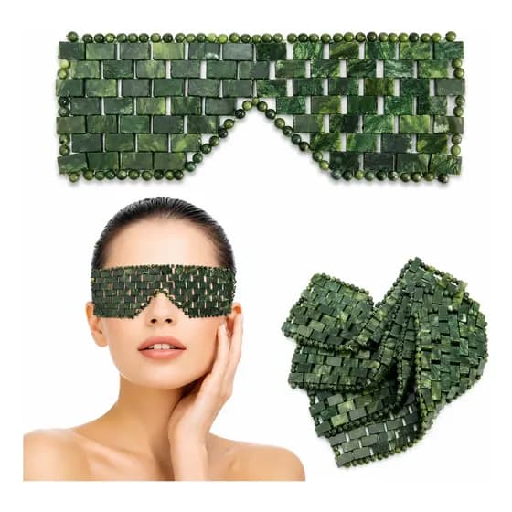 Mascara Pedra Jade Olhos Natural Skincare Antiolheira Lufe
