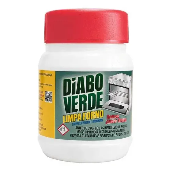 Limpa Forno Diabo Verde 250g - Tradicional