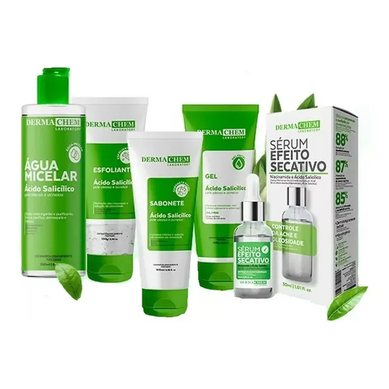Kit Skincare Limpeza De Peles Oleosas - Dermachem