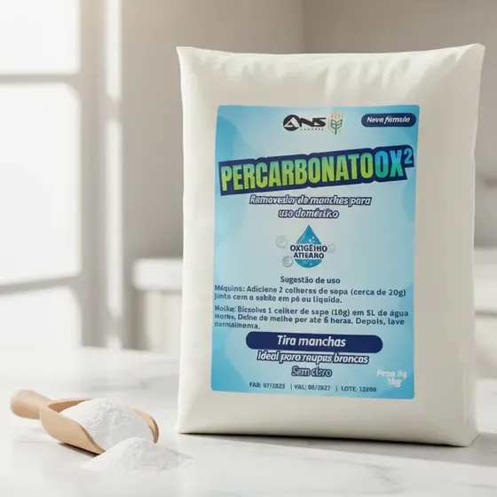 Percarbonatoox Tira Manchas Roupas E Superfícies 1kg