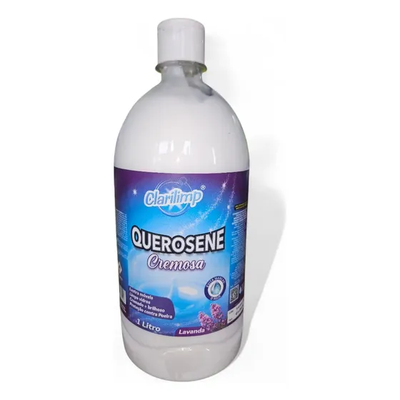 Querosene Cremosa Lavanda Limpa Vidro Móveis Clarilimp 1 Lts