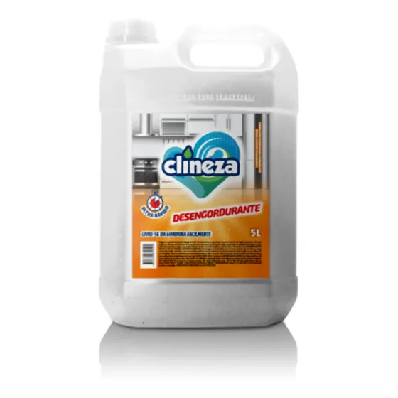 Desengordurante 5 Litros Clineza Limpa Fogão Coifa Grelhas