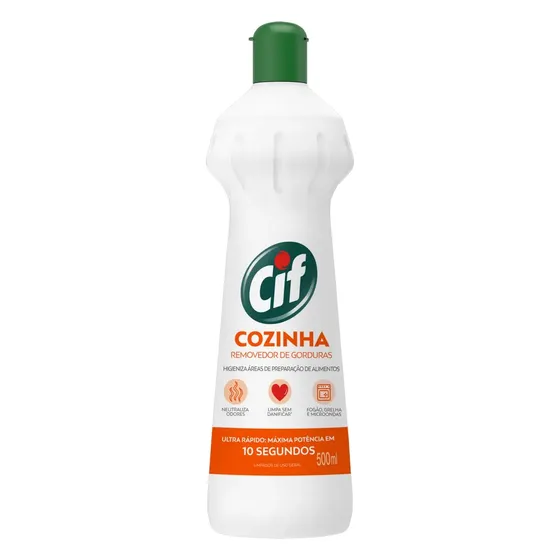 Limpador Desengordurante Cozinha 500ml Cif