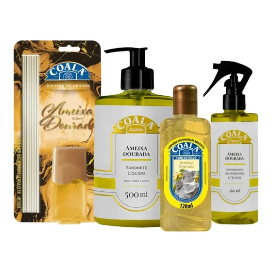 Produtos Coala Limpador Kit Ameixa Dourada Concentrado