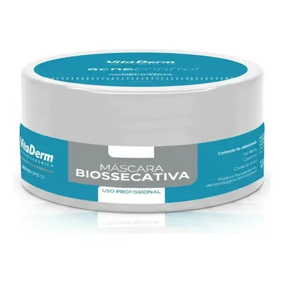 Máscara Biossecativa Acne Control Vita Derm 120g Espinhas Normal A Oleosa