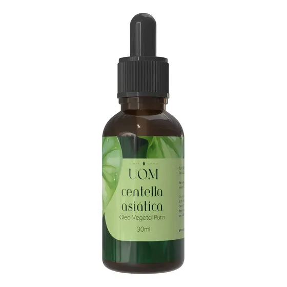 Óleo Vegetal Centella Asiática Uom 30ml Pele Madura
