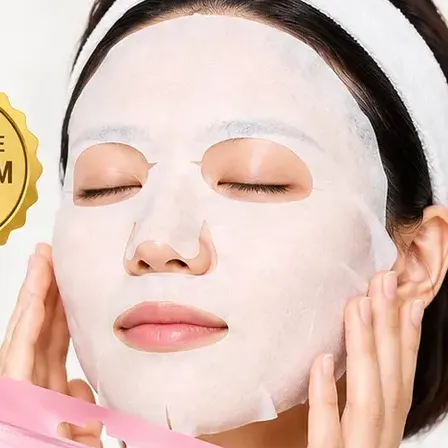 120un Máscara Descartável Desidratada Limpeza Facial