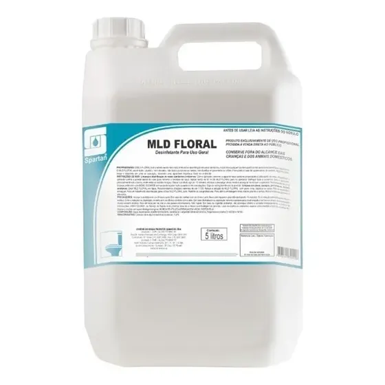 Mld Floral Desinfetante P/ Uso Geral 5l Spartan