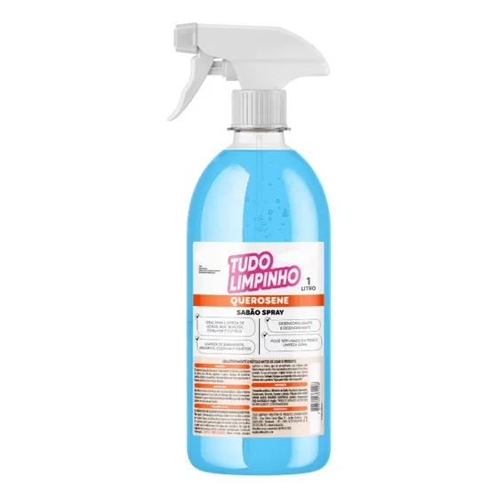 Spray Sabão De Quer0sene 1l Tudo Limpinho