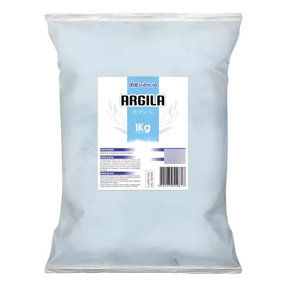 Argila Azul 1kg Skincare Máscara Facial