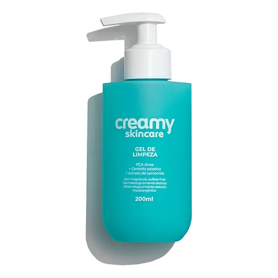 Gel De Limpeza Creamy Skincare Antioleosidade 200ml