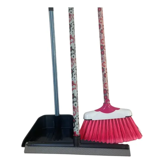 Kit Vassoura Belissima 3 Em 1 Completo Todos Com Cabo