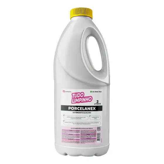 Sabão Concentrado Porcelanex Alcalino 2l Tudo Limpinho