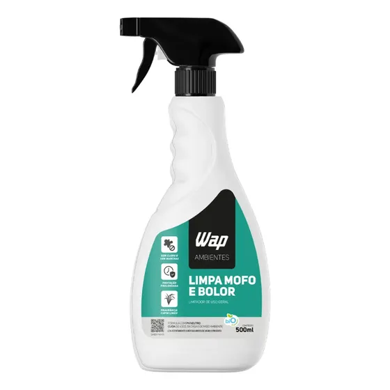Tira Mofo Remove Bolor Limpa Forte Ambiente Objetos Wap 500m