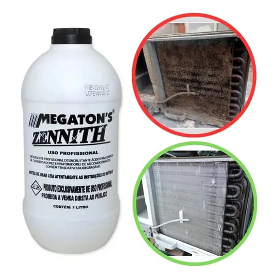Detergente Limpeza Para Serpentina Ar Condicionado Zennith