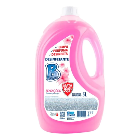 Desinfetante Barbarex Sensações 5 L